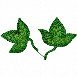 Leaves Embroidery Design 2